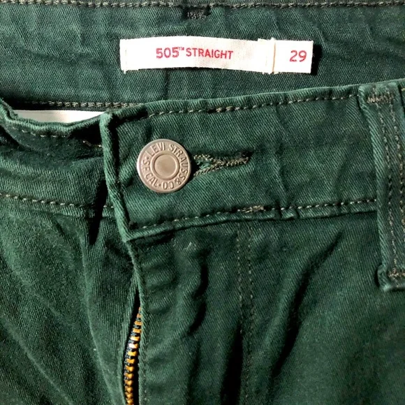 SOLD . Levi’s 505 Straight Size 29 - Picture 11 of 12